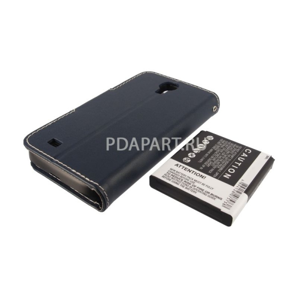 Купить Аккумулятор для Samsung Galaxy S4 i9500 (B600BE) 5200мАч c чехлом книжкой Аккумулятор для Samsung Galaxy S4 i9500 (B600BE) 5200мАч c чехлом книжкой