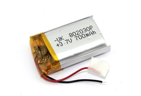 Аккумулятор OEM 802030 (Li-Pol, 700mAh, 3.7V) Аккумулятор OEM 802030 (Li-Pol, 700mAh, 3.7V)