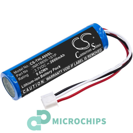 Аккумулятор для Theradome LH40, LH80, LH80 Pro (INR18650-1S1P) 2600mah