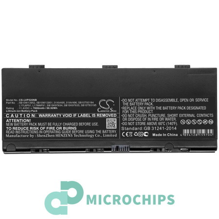 Аккумулятор для Lenovo Thinkpad P52 (L17M6P51) 7800mAh