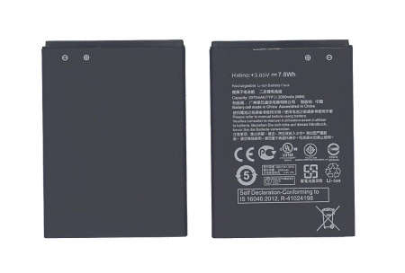 Аккумулятор B11P1428 для Asus ZenFone Go 4.5, 2050мАч, 7.89Wh, 3.85В