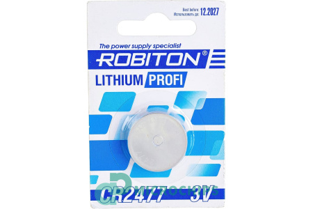 Батарейка Robiton CR2477 1BP