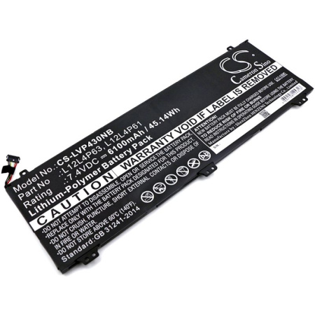 Аккумулятор для Lenovo IdeaPad U330, U330p, U430 Touch (L12L4P61) 6100mAh