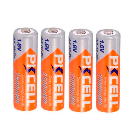 Аккумулятор PKCELL AA (NiZn, 2500mWh, 1.6V) 4BP