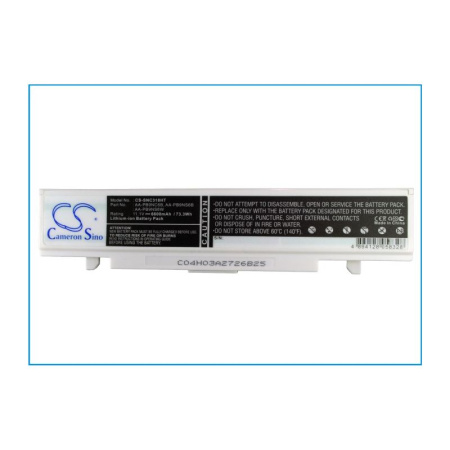 Купить Аккумулятор для ноутбуков Samsung AA-PB9NS6B, AA-PB9NC6B, AA-PB9NC6W 6600mAh белый Аккумулятор для ноутбуков Samsung AA-PB9NS6B, AA-PB9NC6B, AA-PB9NC6W 6600mAh белый