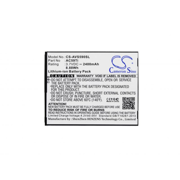 Аккумулятор для Archos 59 Titanium 2400mah