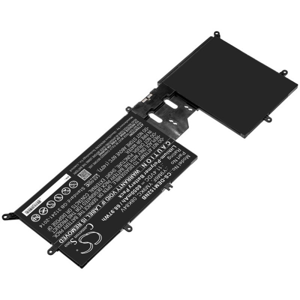 Аккумулятор для Dell Alienware M15 ALW15M, Alienware M17 R2 (08K84V) 6050mAh