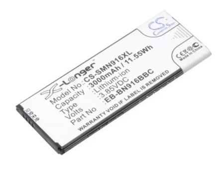 Аккумулятор CS-SMN916XL для Samsung Galaxy Note 4 DuoS (N9100, N9106, N9106W)