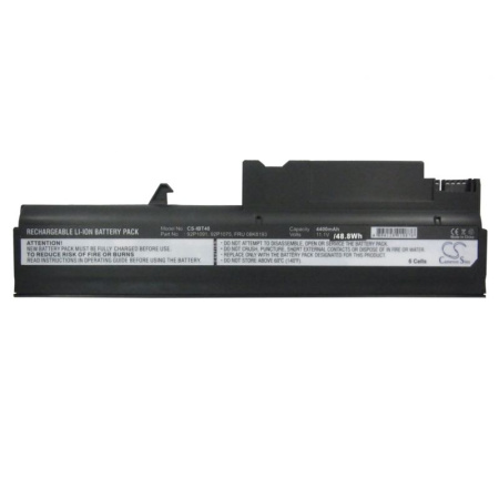 Аккумулятор для ноутбуков ThinkPad R50, R51, R52, T40, T41, T42, T43 4400mAh