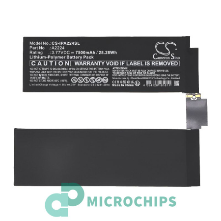 Аккумулятор для Apple iPad Pro 11 (2020), iPad Pro 11 2nd gen (2020), A2228 (A2224) 7500mAh