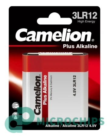 Батарейка Camelion Plus Alkaline 3LR12 1BP