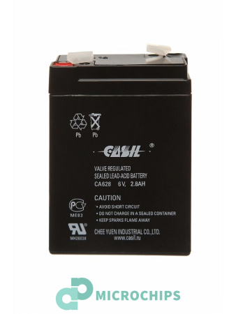 Купить Аккумулятор Casil CA 628 (AGM, 2.8Ah) Аккумулятор Casil CA 628 (AGM, 2.8Ah)
