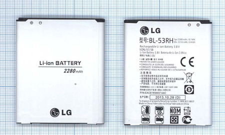 Аккумулятор BL-53RH для LG Optimus GJ E975W
