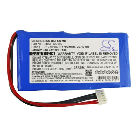 Аккумулятор для Biolight BLT-1203A 1700mah