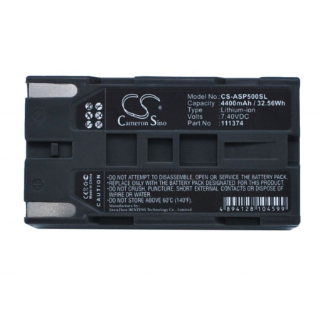 Аккумулятор для Ashtech ProFlex 500, 800, ProMark 500, 800 4400mah