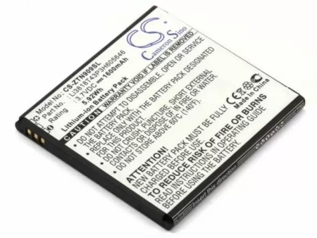 Аккумулятор CS-ZTN909SL для ZTE N909, V818