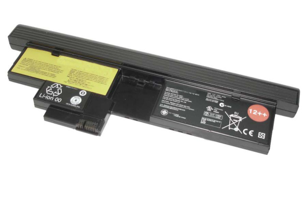 Аккумулятор (батарея) 12++ для ноутбука Lenovo ThinkPad X200 X201 Tablet 14.4B, 67Vтч (оригинал)