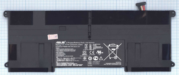 Аккумулятор (батарея) C32-TAICHI21 для ноутбука Asus Taichi 21, 3200mAh, 35Wh