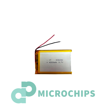 Аккумулятор 606090 (Li-Pol, 4000mAh, 3.7V)