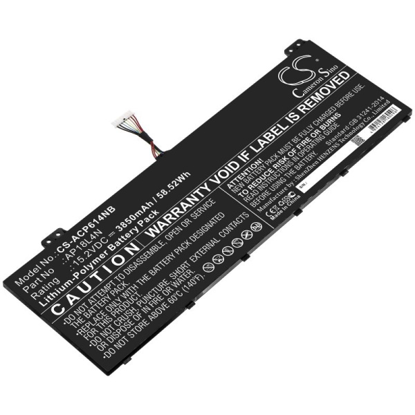 Аккумулятор для Acer TravelMate P6 (AP18L4N) 3850mAh