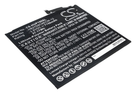 Аккумулятор CS-HUP190SL для Huawei MatePad Pro, MRX-AL09, MRX-AL19, MRX-W09, MRX-W19, p/n: HB27D8C8ECW-12, 7150mAh