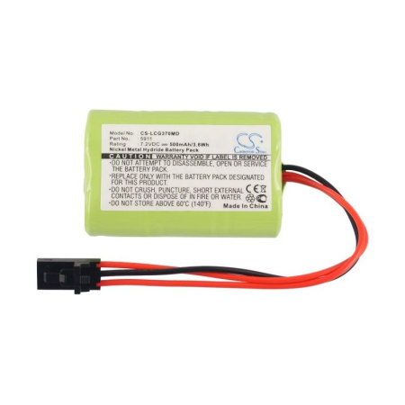 Аккумулятор для Welch-Allyn GSI 37 Tympanometer 500mah