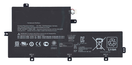 Аккумулятор (батарея) TR03XL для ноутбука HP Split X2 13-G110DX, 2973mAh, 11.1V (оригинал)