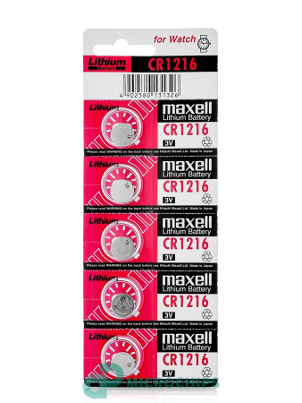 Купить Батарейка Maxell CR1216 5BP Батарейка Maxell CR1216 5BP
