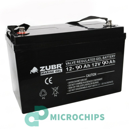 Аккумулятор для лодок Zubr Marine NPG12 (GEL, 90Ah, 12V)