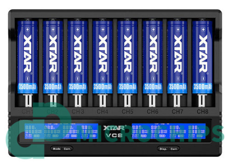Зарядное устройство XTAR VC8 (NiCd/NiMH) Зарядное устройство XTAR VC8 (NiCd/NiMH)
