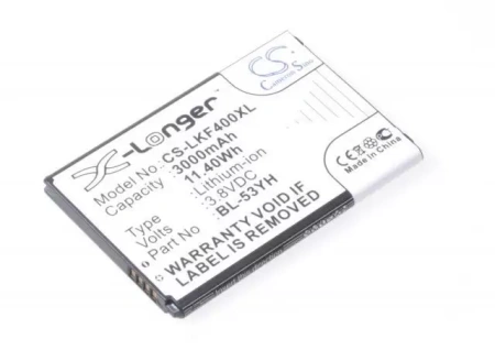 Аккумулятор CS-LKF400XL для LG F400, D850, D851, D855