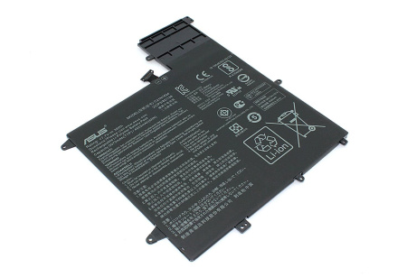 Аккумулятор (батарея) C21N1624 для ноутбука Asus ZenBook Flip S UX370UA, 7.7V, 5070mAh, Li-Ion, черный (оригинал)