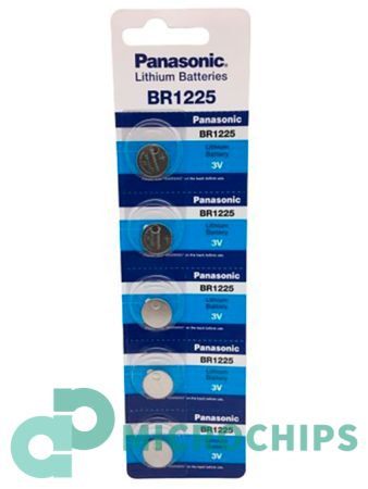Купить Батарейка Panasonic BR1225 5BP Батарейка Panasonic BR1225 5BP