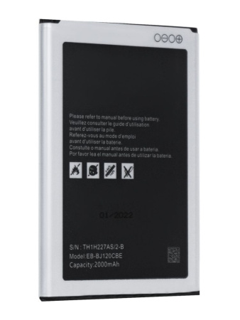 Купить Аккумулятор Amperin EB-BJ120BBE для Samsung Galaxy J1 (J120F), 1800мАч Аккумулятор Amperin EB-BJ120BBE для Samsung Galaxy J1 (J120F), 1800мАч