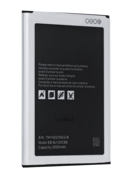 Купить Аккумулятор Amperin EB-BJ120BBE для Samsung Galaxy J1 (J120F), 1800мАч Аккумулятор Amperin EB-BJ120BBE для Samsung Galaxy J1 (J120F), 1800мАч
