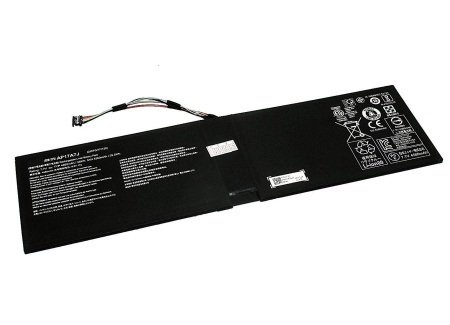 Аккумулятор (батарея) для ноутбука Acer Swift 7 SF714-51T (AP17A7J) 7.72V, 4580mAh (оригинал)