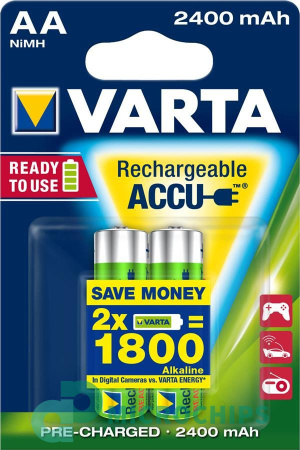 Аккумулятор Varta АА (NiMH, 2400mAh) 2BP Аккумулятор Varta АА (NiMH, 2400mAh) 2BP