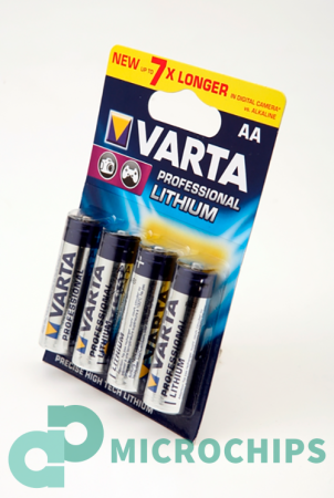Батарейка Varta Professional Lithium FR6 АА 4BP