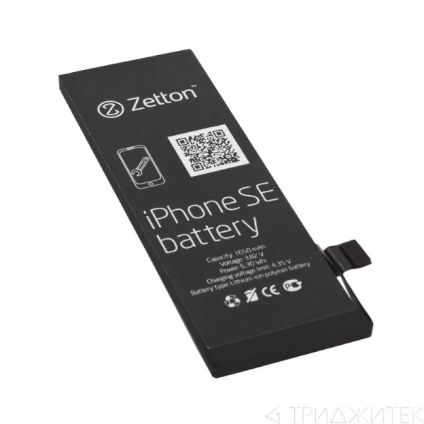 Купить Аккумулятор Zetton для Apple iPhone SE Аккумулятор Zetton для Apple iPhone SE