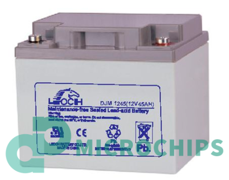 Аккумулятор Leoch DJM 1245 (AGM, 45Ah)