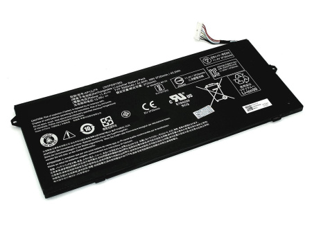 Аккумулятор (батарея) AP13J7K для ноутбука Acer ChromeBook C740, 11.4B, 3920mAh, черный (оригинал)