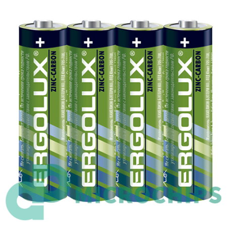 Купить Батарейка Ergolux R6/AA 4S Батарейка Ergolux R6/AA 4S