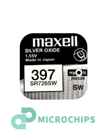 Батарейка Maxell SR726SW (397)