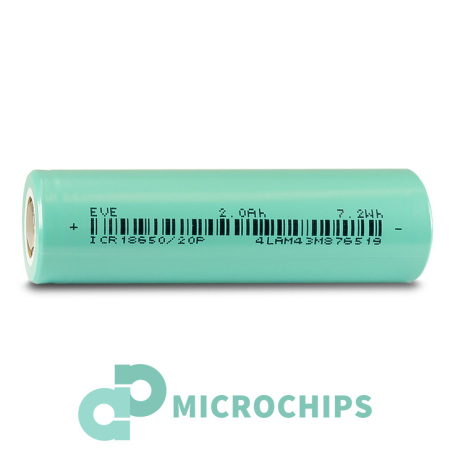 Аккумулятор EVE 18650 (Li-ion, 2000mAh, 3.6V)
