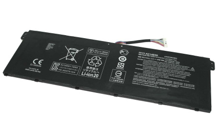 Аккумулятор (батарея) AC14B3K для ноутбука Acer ChromeBook CB3-531, 15.2V, 3500mAh (оригинал)