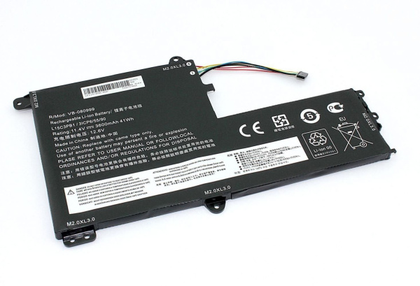 Аккумулятор (батарея) для ноутбука Lenovo Ideapad 330S-15IKB (L15L3PB0), 11.4V, 3600mAh OEM