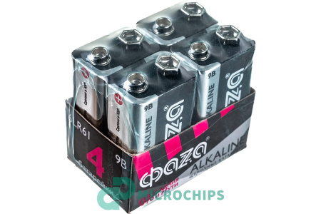 Батарейка ФАZА 6LR61 9V 4S