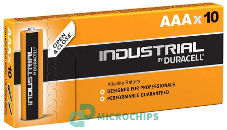 Батарейка Duracell Industrial LR03/AAA 10BP