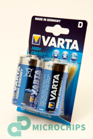 Батарейка Varta High Energy LR20/D 2BP