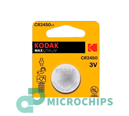 Батарейка Kodak MAX Lithium CR2450 1BL